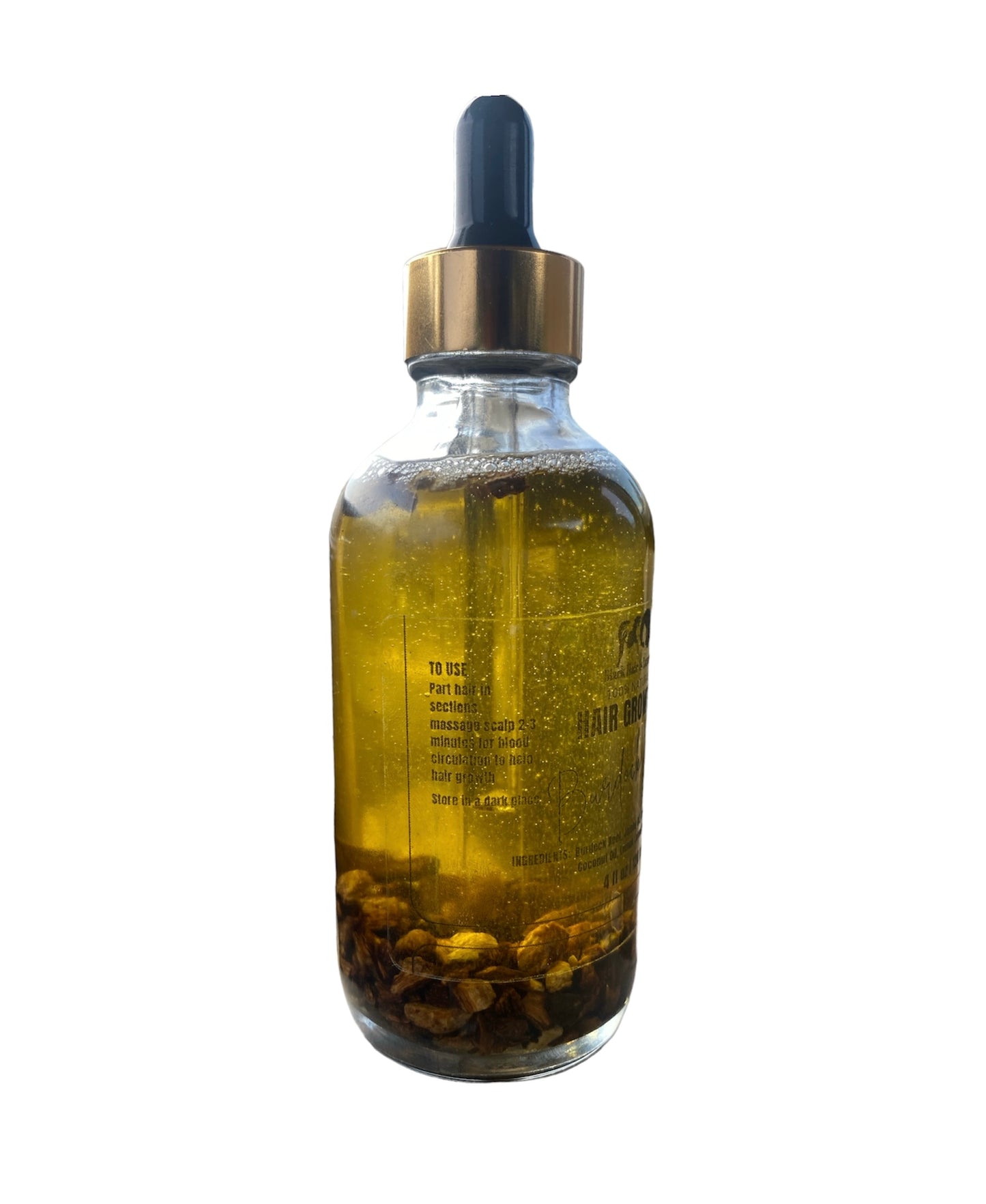 Infused Burdock Root Growth Oil 4oz.