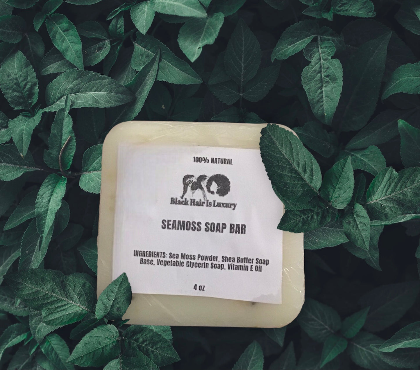 Unscented Sea Moss Soap Bar 4oz.