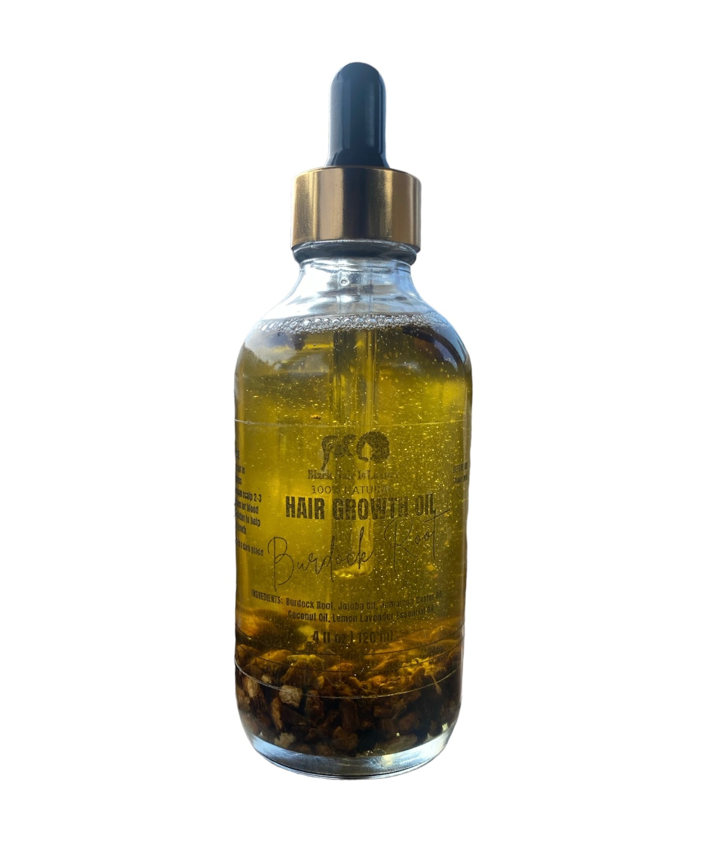 Infused Burdock Root Growth Oil 4oz.